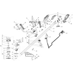 EGO BC1500E-F - Brushcutter (Jan 2022) Main Assy Diagram