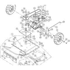 Billy Goat BC2403H - BC2403 Series Brush Cutter Main (3) Diagram