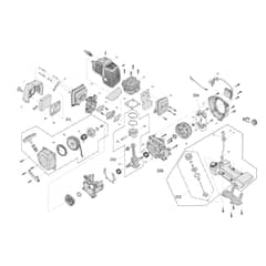Cobra BC330C - 33cc Engine Diagram