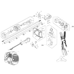 Cobra BC330C - Brushcutter Oct 2016 Main Diagram