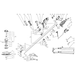 EGO BC3800E - Brushcutter (Version A) Main Assy Diagram