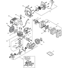 BC 210 CX - 2007 - 182010008 - Castel Garden Trimmer Engine Diagram