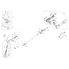 BC 241 S - Oleo-Mac Brushcutter Transmission Diagram