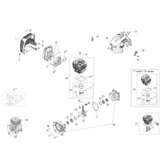 BC 300 D - Oleo-Mac Multi Function Tool Engine Diagram