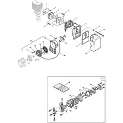 BC 430 - 2001-2002 - 184600D - Castel Garden Brushcutter Engine Diagram