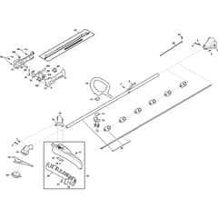 BC 435 H - 2023-2025 - 281320003/21 - Stiga Brushcutter Handle Transmission Diagram