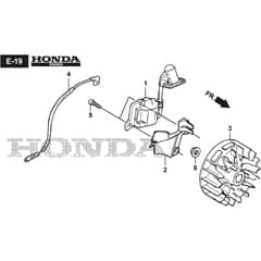 BC 450 H - 2023-2025 - 281520003/21 - Stiga Brushcutter Flywheel Diagram