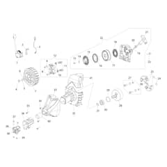 BC 540 T - Oleo-Mac Brushcutter Ignition system Diagram