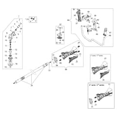 BC 550 MASTER - Oleo-Mac Brushcutter Transmission Diagram