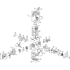 BC 740 B - 2022-2025 - 283321008/ST2 - Stiga Brushcutter Transmission Diagram