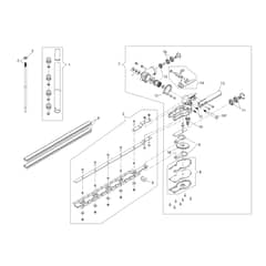 BCH 250 D - Oleo-Mac Multi Function Tool Hedgetrimmer Diagram