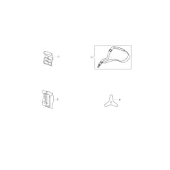 BCH 310 S - Oleo-Mac Brushcutter Accessories Diagram
