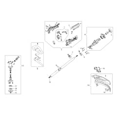 BCH 310 S - Oleo-Mac Brushcutter Transmission Diagram
