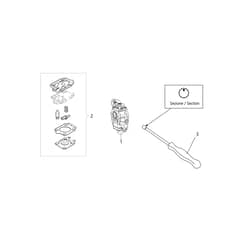 BCH 500 T - Oleo-Mac Brushcutter Carburettor Diagram