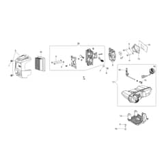 BCH 500 T - Oleo-Mac Brushcutter Tank and air filter (from June 2024) Diagram