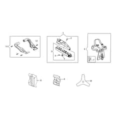 BCI 530 T - Oleo-Mac Brushcutter Accessories Diagram