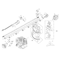 Cobra BCX230C - Brushcutter Sept 2018 Main Diagram