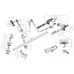 EGO BCX4500 - Professional-X Trimmer-Brush Cutter (May 2024) Main Assy Diagram