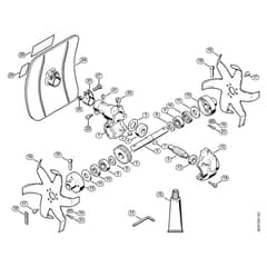 Genuine Stihl BF / A - BC Cultivator