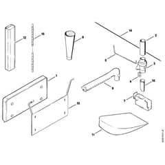 Stihl BG17 - Extras - Parts Diagram