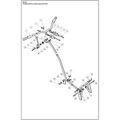 Husqvarna BG 250 - 970614901 - Steering