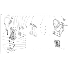 EGO BH1001 - Backpack Harness (Jan 2022) Main Assy Diagram