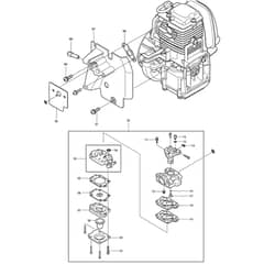 Makita BHX2500 - Blower - Power Tool 06 Diagram