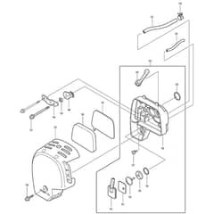 Makita BHX2500 - Blower - Power Tool 07 Diagram