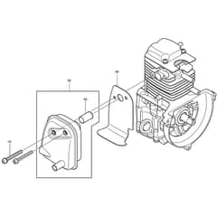Makita BHX2500 - Blower - Power Tool 08 Diagram