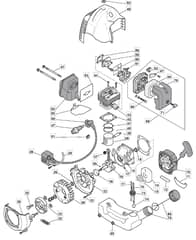 BJ 345 F - 2010 - 285422003/M10 - Mountfield Brushcutter Engine Diagram