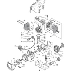 BJ 345 F - 2010 - 285422012/10 - Stiga Brushcutter Engine Diagram