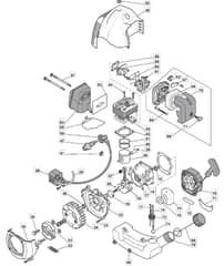 BJ 345 F - 2010-2011 - 285422013/M10 - Mountfield Brushcutter Engine Diagram