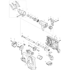 Makita BJS130 - Cordless Metal Shear 1.3mm - Power Tool Diagram