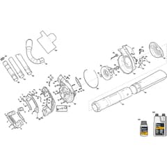 BL 530 - 2022-2025 - 255127092/ST2 - Stiga Blower Housing Diagram