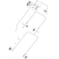 Makita BLM430 - 430mm Cordless Lawn Mower - Power Tool 03 Diagram