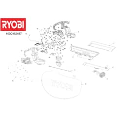 Ryobi OBV18 - 5133003661 - 4000462497 - Main Assembly