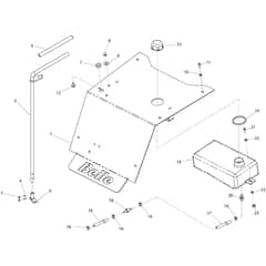 Belle BMD 300 - Cowl Assembly (From S.N. 143040)