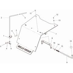 Belle BMD 300 - Cowl Assembly (Up To S.N. 141778)