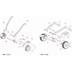 Belle BMD 300 - Friction Wheel Assembly