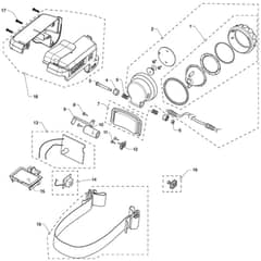 Makita BML800 - Rechargeable Flashlight - Power Tool Diagram