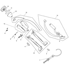 Makita BML802 - Led Flashlight - Power Tool Diagram