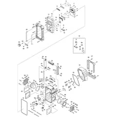 Makita BMR105 - Job Site Dab & Dab+Radio - Power Tool Diagram