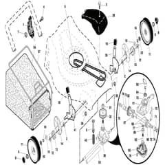 McCulloch BR022 - 96141003800 - 2007-03 - Drive Parts Diagram