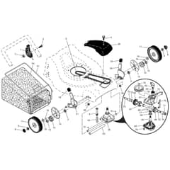 McCulloch BR022 - 96141003803 - 2007-04 - Drive Parts Diagram