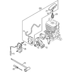 Genuine Stihl BR450 C-EF / C - Ignition system BR 450 C-EF