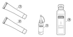 Genuine Stihl BR550 / R - Miscellaneous lubricants and greases