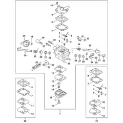 Stihl BR600 - Carburettor 4282.13 - Parts Diagram