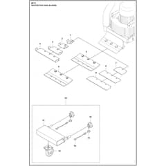 Husqvarna BS 75 - 970615007 - Blade Assy