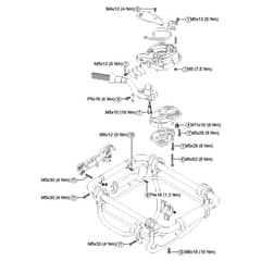 Genuine Stihl BT131 / P - Tightening torques