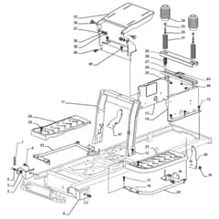 Cobra BT84B - Tractor Chassis Diagram